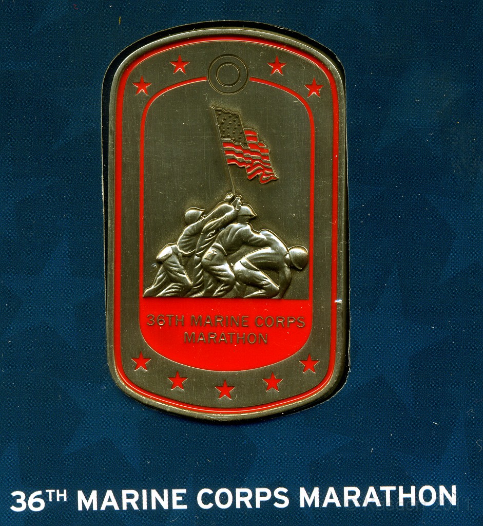 MCM 2011 370.jpg - The 36th Marine Corp Marathon in Washington DC was run on October 30, 2011. My first Marine Corp, and my second full marathon.